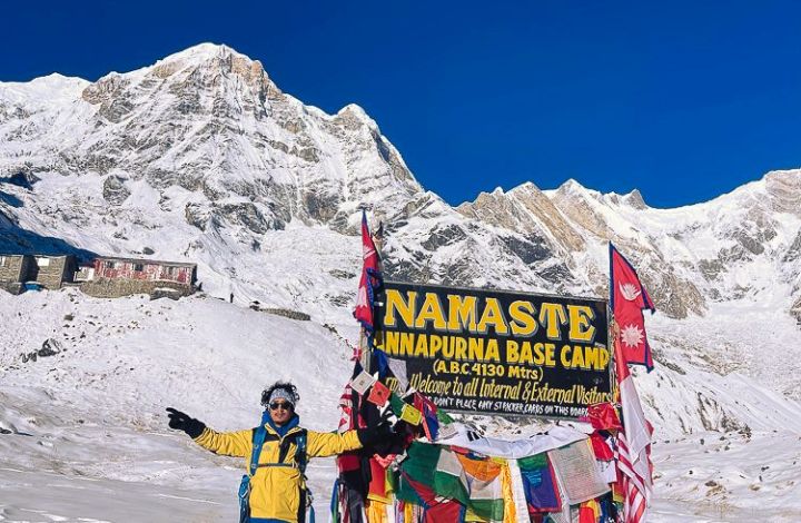Trekking-Reise – Annapurna Basis-Lager-Trekking